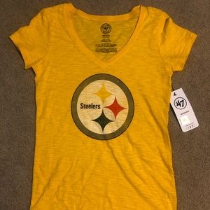Forty Seven Brand Pittsburgh Steelers T-shirt NWT
